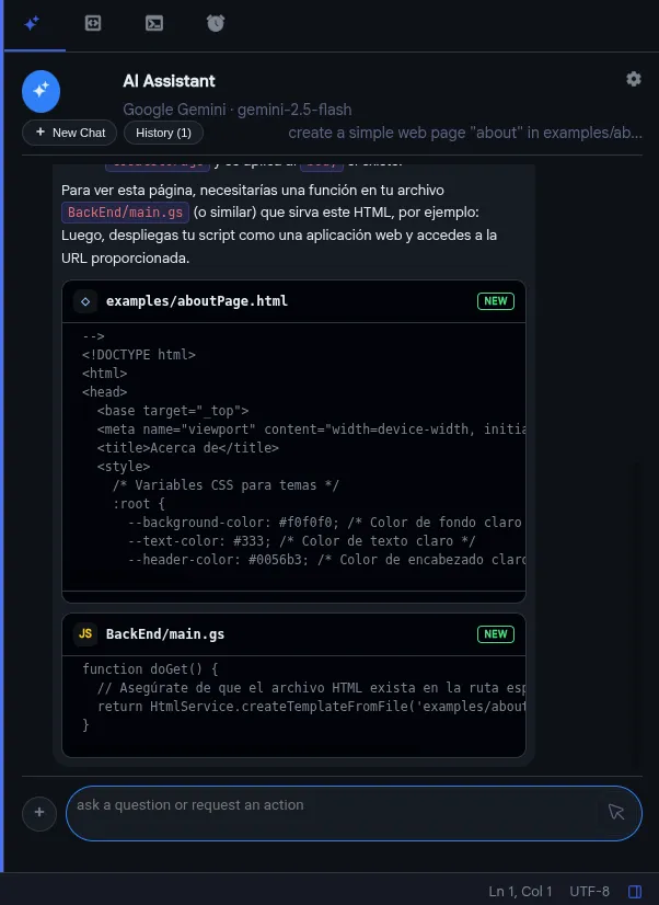 Captura de pantalla de esta sección